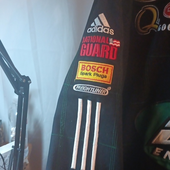 Dale Earnhardt jr. Black Racing Jacket size 2xl - Picture 4 of 12